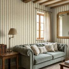 1 Roll Minimalist Fresh Theme Striped Texture Wallpaper, Exquisite Interior Decoration Film, Suitable For Living Room And Bedroom Decoration Wallpaper, Various Room Wall Decoration Wallpaper, Cabinet Wall Renovation, Easy To Install, Handmade Craft Film - Multicolor - View 5