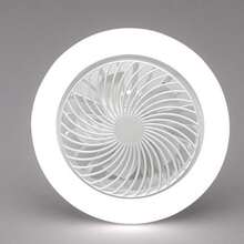 Ceiling Fan With Smart LED Light And Remote Control, Fan With Adjustable Light And 3 Colors For Bedroom And Living Room, - US A Type Plug(110-127V) - View 8
