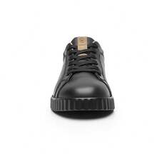 FLEXI 420401 BLACK LEATHER CASUAL SHOES - Black - View 5
