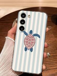 1件 Premium Line Lucky Turtle 軟手機殼保護套，相容於 Honor Galaxy A04e/12/A13/A14/A34/A50/A52/A53/A54/S21/S22/S23/S24/S25/S25Ultra/S25FE/S26/S26 PLUS/S26 ULTRA/S26 EDGE/ 6A/7A/8A/ 12T/13T/15T/15 TPRO，[國際版而非本地版] - 無色 - 查看 1