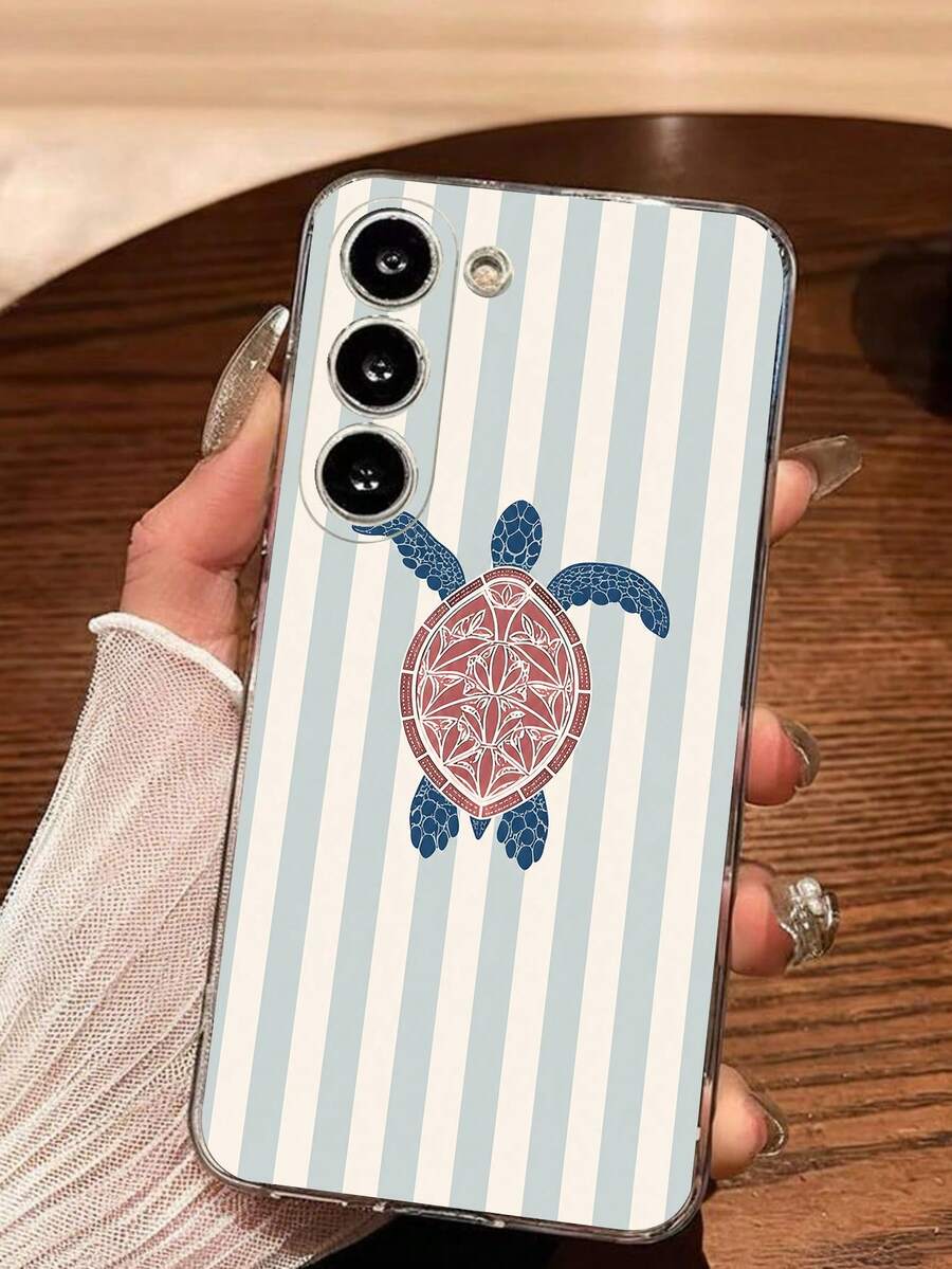 1件 Premium Line Lucky Turtle 軟手機殼保護套，相容於 Honor Galaxy A04e/12/A13/A14/A34/A50/A52/A53/A54/S21/S22/S23/S24/S25/S25Ultra/S25FE/S26/S26 PLUS/S26 ULTRA/S26 EDGE/ 6A/7A/8A/ 12T/13T/15T/15 TPRO，[國際版而非本地版] - 無色 - 查看 1