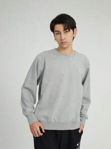 Nike Men's AS M NK DF STD ISSUE Crew Sweatshirt Knit Pullover Sweatshirt DQ5821-063 - Grey - View 8