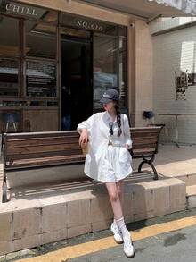 Women Blouses & Shirts - White - View 5