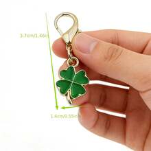 16/31pcs Green Four-Leaf Clover Keychains, Lucky Charms, Perfect Gifts For Mother's Day, St. Patrick's Day, Back To School, Graduation, Colleagues, Friends And Exquisite Birthday Presents - View 5