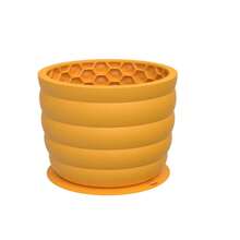 Silicone Maze Slow Feeder Dog Bowl, Non-Slip Anti-Gulping Puzzle Food Dish, Interactive Slow Eating Bowl For Medium & Large Breeds, Pet Feeding Bowl For Fast Eater Dogs - 1公升 - 查看 8