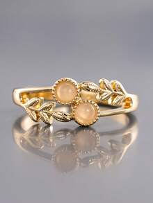 1 buah cincin cantik, cocok untuk wanita, cocok untuk pernikahan, pertunangan, pesta ulang tahun, dan sebagai hadiah Hari Valentine. - 1# - View 5