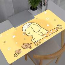 1入 Sanrio Pompompurin 可愛耐用電競滑鼠墊/桌墊，防滑，適用於辦公室、學校與居家裝飾，趣味設計，可水洗 - 222 - 查看 31