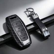 ABS Carbon Fiber Car Key Case Cover For Haval Car Key Case H6 Third Generation M6 Package H2S Buckle F7x Housing F5 H4 H7/H9 - A - View 5