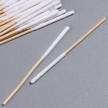 60pcs/Bag Multi-Purpose Disposable Cotton Swabs, Wooden Handle Precision Cleaning Swabs For Nail Polish Cleanup, Lip & Eyeliner Correction, Essential For Nail Art, Tattoo, Beauty And Home Detail Cleaning Tasks - Multicolor - View 9