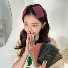 10pcs Seamless Magic Hair Clips - Strong Adhesive Bangs Clips, Portable Barber Hair Clips, Easy Styling, Hair Clips, Magic Hook And Loop Clips, Hair Clips - Multicolor - View 3