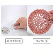 Bathroom Sink Drainage Net, Hair Collector Shower Drainage Cover Protection Device, Suitable For Bathroom Bathtub Shower And Sink Garbage Disposal Parts, Slight Color Difference Is Normal. - A - View 7