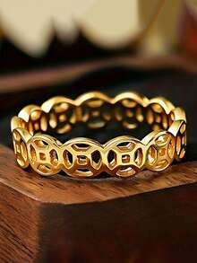 1pc Beautiful Ring, Suitable For Women To Wear, Suitable For Wedding, Engagement, Anniversary Party, Valentine's Day Gift - 2# - View 1