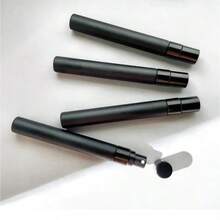 50入磨砂噴霧香水試用瓶，夏季便攜式可重複填充瓶，按壓式噴頭細霧噴灑，防漏旅行尺寸香水容器，輕巧省空間，適合旅行與通勤，多種容量可選，方便填充香水，適合夏季出遊，隨時刷新香氣 - 黑色 - 查看 10