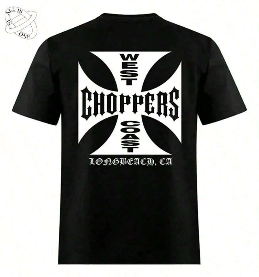 ALL IS ONE Fast Furious West Chopper Oconner Black T-Shirt - 黑色 - 查看 1