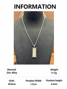 1 Set / Western Vintage Style Jewelry Set, 1 Pair Rectangular Faux Turquoise Earrings And Double Layer Necklace, Rugged And Eye-Catching Overall Style, Full Of American Western Wilderness Texture, Highly Compatible With Cowboy Style, American Vintage Hot Girl Style, And Western Cargo Style Style. - Bohemian Style - View 30