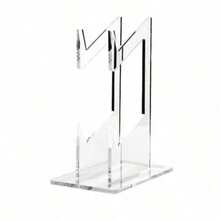 1 Set Transparent Acrylic Headphone Hanger Detachable Desktop Storage Rack Holder For Phone, Switch, PS Game Controller Back To School Desktop Accessory - View 7