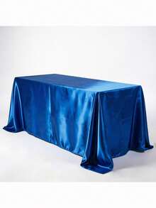 1 Pack Satin Tablecloth, 57x108 Inches, Multicolor Rectangular Tablecloth, Silky Fabric, Suitable For Rectangular Dining Table Party, Holiday Dinner, Wedding Banquet Decoration (Multiple Sizes Available) - Multicolor - View 49