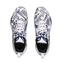 Zapatillas de baloncesto ligeras de alto rebote Li-Ning WADE DLO 1 Jay Flow para hombre ABPV009 - Estándar blanco/negro - Ver 5