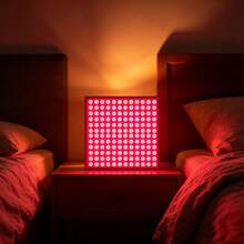 1 Set LED Red Light Beauty Device, 144 Beads, 660nm Wavelength, Brightening Dull Skin, Home Use USB Interface Red Light Beauty Device, Sports Light, Yoga Light - Red - View 5