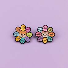 Lapel Enamel Pins And Brooches Badge Pins For Backpacks Bags Backpack Cool Decoration Friend For Gifts - Multicolor - View 7