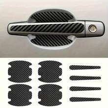 8PCS Door Handle Sticker, Scratch-Proof Car Door Protective Sticker, Door Bowl Protective Film - A - View 9