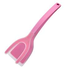 1 pieza Utensilio de cocina de silicona antideslizante 2 en 1, puede saltear o sujetar alimentos, un gran ayudante para la cocina. Herramientas de cocina disponibles en múltiples colores, adecuado para uso en el hogar, la cocina y el camping, no daña los utensilios de cocina - Multicolor - Ver 11