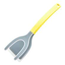 1 pieza Utensilio de cocina de silicona antideslizante 2 en 1, puede saltear o sujetar alimentos, un gran ayudante para la cocina. Herramientas de cocina disponibles en múltiples colores, adecuado para uso en el hogar, la cocina y el camping, no daña los utensilios de cocina - Multicolor - Ver 17