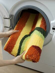 DAJIANG 1 buah Keset Kamar Mandi Berbulu Lembut, Terasa Lembut dan Nyaman di Kaki, Motif Buah, Cocok untuk Kamar Mandi, Dapur, Luar Ruangan, Dalam Ruangan, Lorong, Kamar Tidur, Ruang Tamu, Alas Pinggir, Bagian Bawah Anti Selip TPR, Dapat Dicuci dengan Mesin dan Mudah Dibersihkan - MultiWarna - View 7