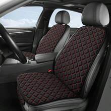 1 pieza Cojín para asiento de coche, accesorio esencial para coche, cojín para asiento de coche suave y cómodo, protector universal para asiento de coche, cojín para asiento delantero y trasero, cojín para respaldo, adecuado para sedán, camión, SUV, interior de furgoneta, mejor opción de regalo para amigos, graduación, regreso a la escuela, Navidad, Día de San Valentín, padres, Halloween, Acción de Gracias, cumpleaños, Año Nuevo y otras festividades. - A - Ver 5