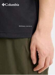 Columbia Summer Comfortable Breathable Quick-Dry Short Sleeve T-Shirt For Men - Black - View 8