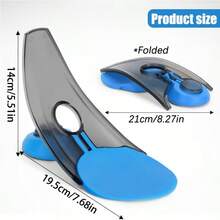 Sloped Folding Golf Putter Trainer | Portable Indoor/Outdoor Practice Hole Cup, Silent Battery-Free Design, Reusable Training Aid, Multiple Colors Available - Multicolor - View 5