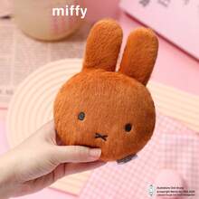 Miffy Plush Multi-Function Storage Bag: Coin Purse, Keychain, Card Holder And Earphone Storage Box - Multicolor - View 5