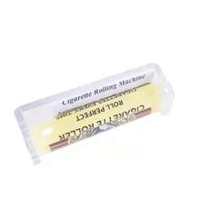 1pc Manual Cigarette Rolling Machine, Manual Tobacco Rolling Device, Rolling Paper Handmade Cigarette Roller, Plastic Tobacco Injector Rolling Tool - White - View 10