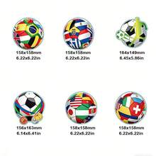 1 Set 30pcs Football Theme Birthday Decorations, Including Happy Birthday Decor And Hanging Swirls, Reusable Multi-Season Football Party Supplies, World Cup Football Party Decorations, Spiral Ribbons - View 3