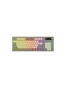 Teclado inalámbrico Lenovo K280 Tri-Mode con retroiluminación RGB 97 teclas Bluetooth 2.4G recargable Type-C compatible con PC portátil y tableta - Ver 8