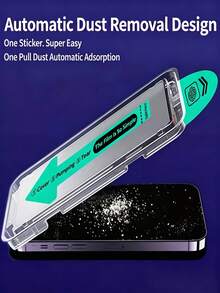 Gorilla Hero 2pcs Multi-Pack [Matte Texture Privacy Screen Protector] With Dust-Free Design For Quick Application, Privacy Tempered Glass Film Maintains Screen Clarity And Smooth Touch, Prevents Others From Viewing Content During Daily Commute, Oleophobic Coating Reduces Fingerprint Residue, Smooth Touch Without Affecting Touch Sensitivity. Compatible With IPhone17e/17 Pro Max/17 Pro/17Air/17/16 Pro Max/16 Pro/16 Plus/16/15 Pro Max/15//14/13/12 And Other Models. - Black - View 3