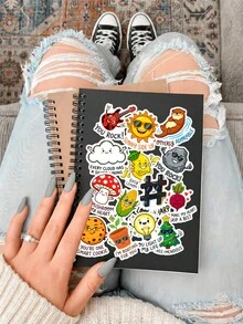 50Pcs Punny Positive Affirmation Stickers, Funny Pun Quote Sticker Pack, Cute Decals For Classroom Management & Student Incentives - Multicolor - View 2