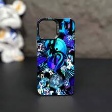 Vinilo azul cian con scratch de música DJfunda de teléfono Fundas compatibles con ,Apple,VIVO,OPPO,,, y Honor.Fabricadas en silicona TPU,ofrecen protección contra golpes y caídas. - Negro - Ver 2