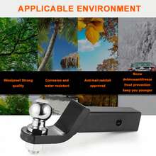Trailer Hitch Ball Mount With 2in Drop 7500lb - A - 查看 6