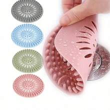 Bathroom Sink Drainage Net, Hair Collector Shower Drainage Cover Protection Device, Suitable For Bathroom Bathtub Shower And Sink Garbage Disposal Parts, Slight Color Difference Is Normal. - A - View 4