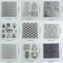 Stempel Silikon Transparan/Stempel untuk Scrapbooking, Pembuatan Kartu, Dekorasi DIY, Seri Bunga, Lanskap, Alam, Tanaman - alam - View 2