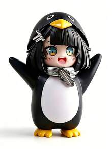 Arknights: Endfield-Penguinistrator 遊戲模型收藏裝飾玩具，適用於汽車/桌面/居家裝飾，PVC 模型雕像，禮品/粉絲收藏禮物 - 彩色 - 查看 8