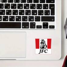 1Pc JFC Sticker Jesus Facepalm Funny Decal For Laptop Car Tumbler Water Bottle Vinyl Sticker​ - 1pc - View 3