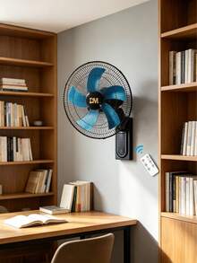 D&M DM-V1810 18-Inch Multifunctional Wall Fan Set, With Smart Remote Control, Three Speed Levels, Quiet And Durable, Wide Air Diffusion Angle, Ideal For Homes And Offices. - US A Type Plug(110-127V) - View 6
