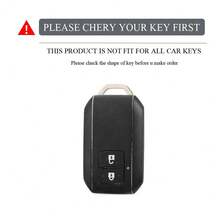 2-Button TPU Car Remote Key Shell Cover Compatible With Suzuki Ertiga Swift 2017 Wagon R Japanese Version Monopoly Type 3C Keychain Pendant Case - A - View 2