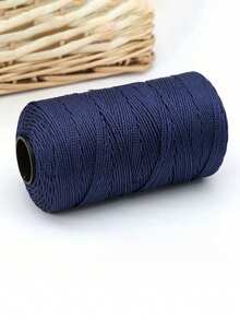 1PC Polyester Yarn 220Metre Knitted Crochet Cords For DIY Handbag Basket Purse Hat Trapillo Nylon Thread Round Rope - A - View 18