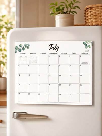 Trees 2027 Magnetic Monthly Calendar – 12 Months Planner For Fridge With12 Tear-Offs Large Date Boxes For Reminders & Meal Planning,Work Home, Office Supplies, School Supplies, Room Decor Office Desk Accessories