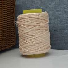 Benang Rajut Buatan Tangan DIY 3mm 150g Poliester Warna Polos - Beraneka warna - View 19