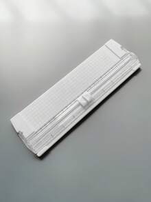Dual-Blade Paper Cutter A4 Paper Trimmer Small Manual Paper Cutting Machine Office Use Handmade Multi-Function Cutting Tool Portable Ruler Paper Cutter Desktop Paper Trimming Tool - Single Piece - View 13