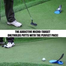 Sloped Folding Golf Putter Trainer | Portable Indoor/Outdoor Practice Hole Cup, Silent Battery-Free Design, Reusable Training Aid, Multiple Colors Available - Multicolor - View 2